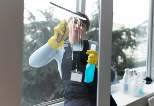 Nettoyage de vitres intérieures et extérieures à Prémilhat